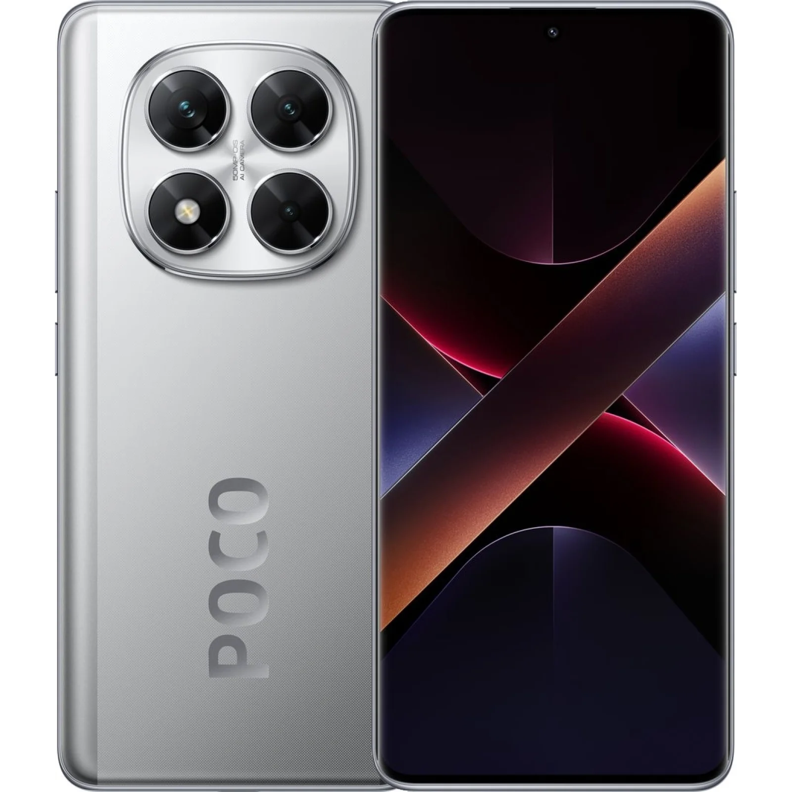 Смартфон Poco X7 5G 8/256GB Silver EU