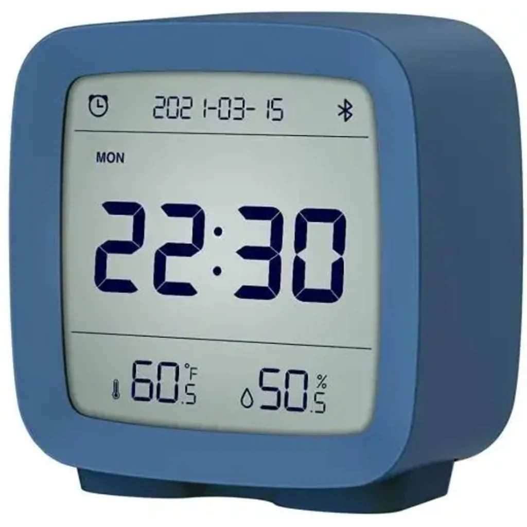 Годинник з метеопоказниками Xiaomi Qingping Bluetooth Alarm Clock (CGD1) Blue