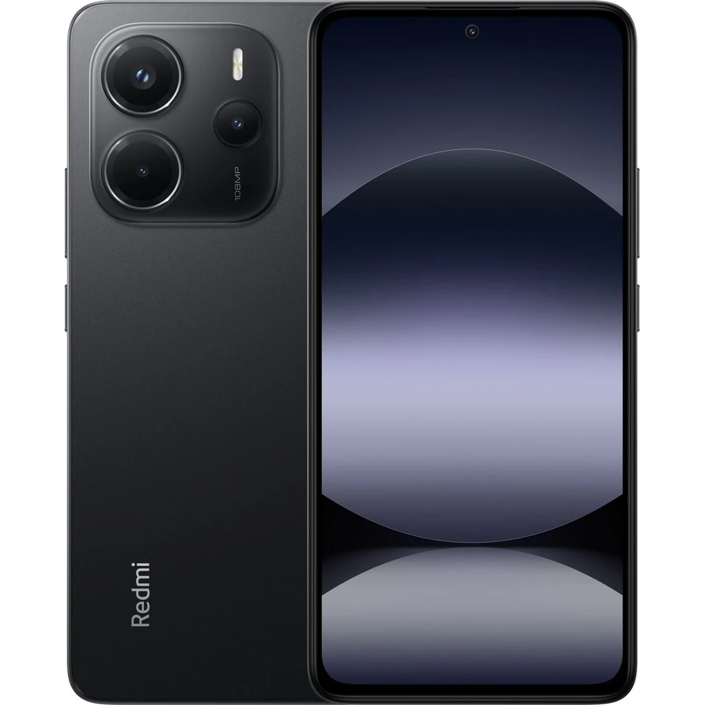 Смартфон Xiaomi Redmi Note 14 8/256GB NFC Midnight Black (with Adapter) EU