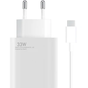 МЗП Xiaomi 33W Charging Combo Type-A White + USB-C Cable (BHR6039EU) EU