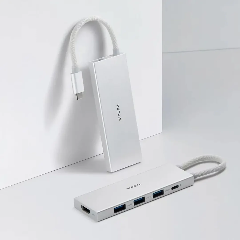 Переходник Xiaomi Type-C 5-in-1 Docking Station (XMDS05YM, BHR6812CN)