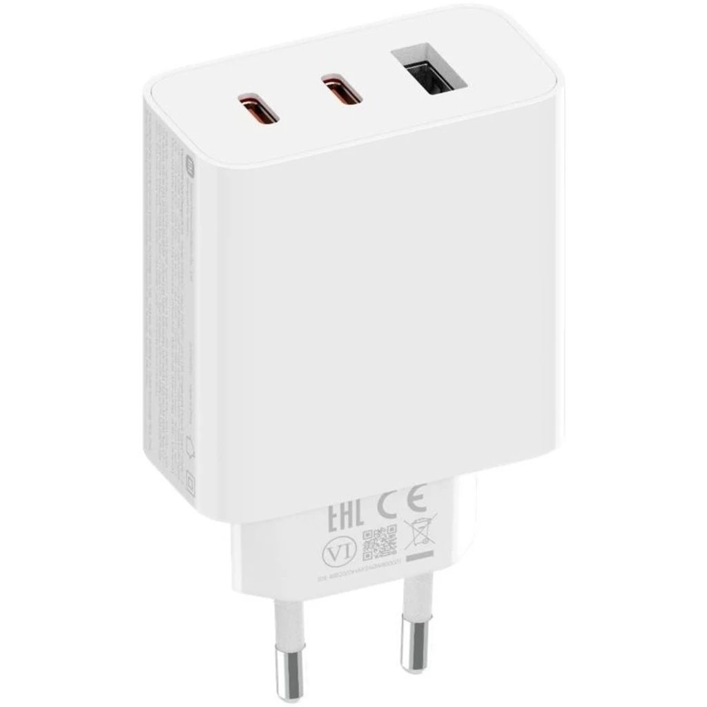 Сетевое зарядное устройство Xiaomi 67W GaN Charger 2C1A (BHR7493EU) EU
