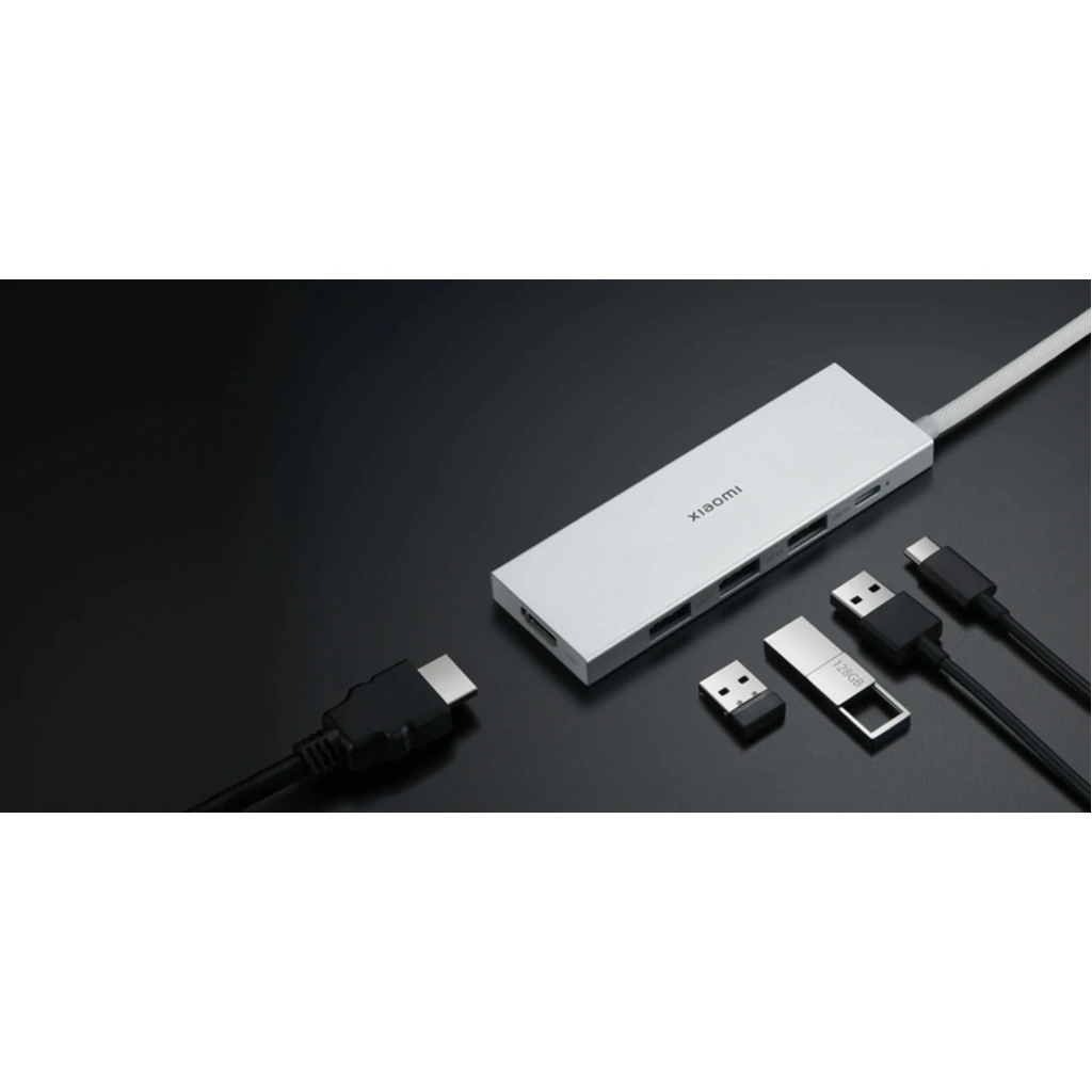 USB-Хаб Xiaomi 5-in-1 Type-C Hub (BHR8804GL) EU
