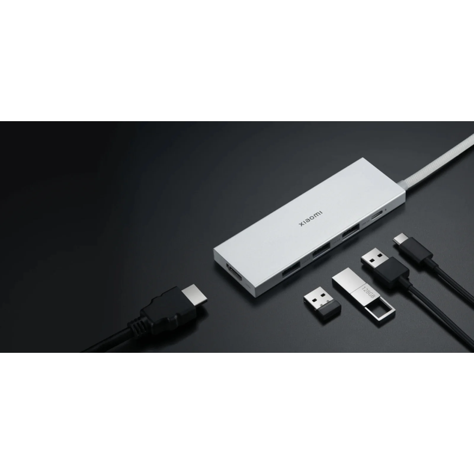 USB-Хаб Xiaomi 5-in-1 Type-C Hub (BHR8804GL) EU