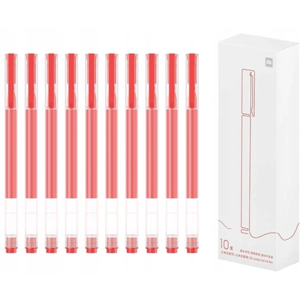 Набір ручок Xiaomi High-capacity Gel Pen 10-pack Red (BHR8863GL)