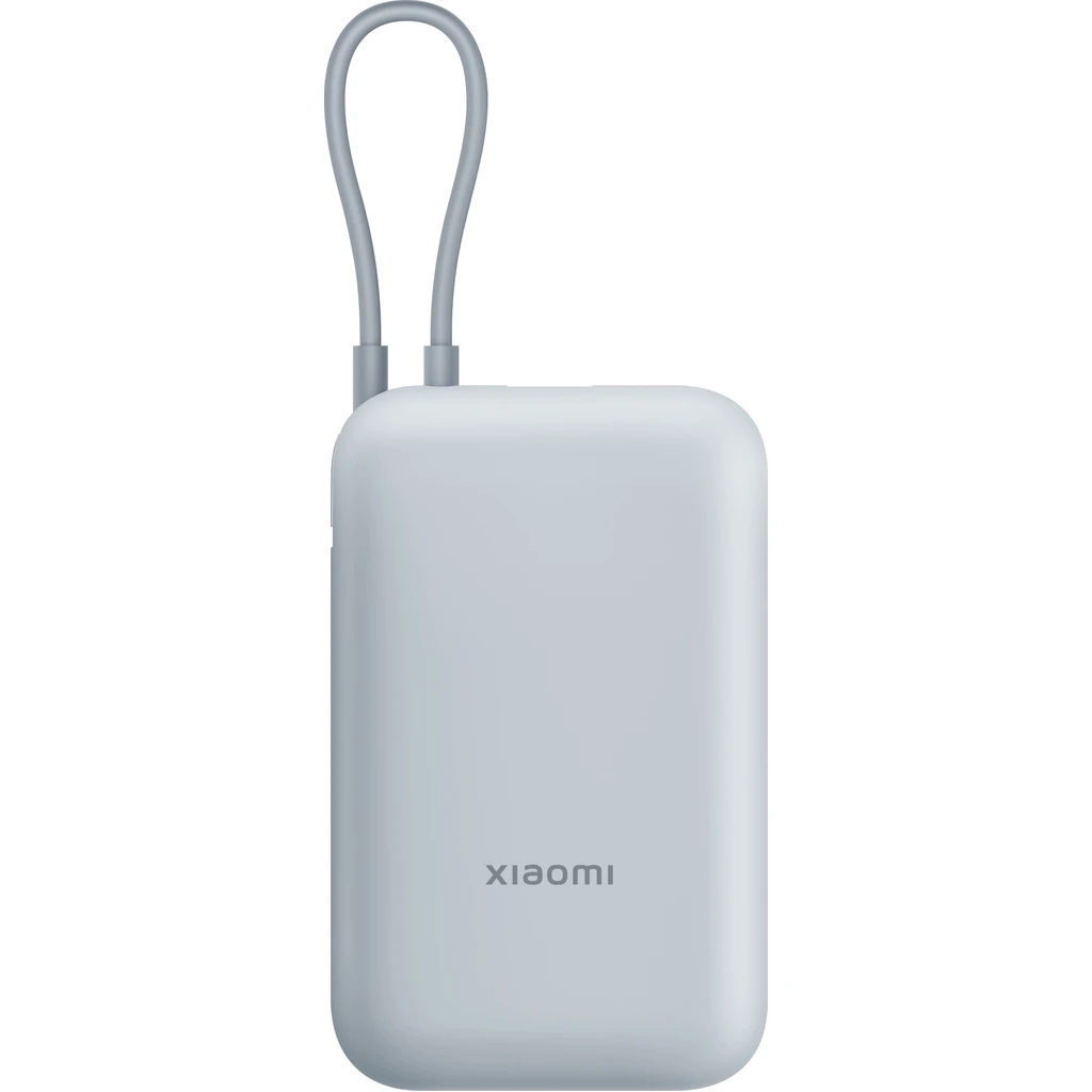 Внешний аккумулятор Xiaomi 10000mAh 22.5W Integrated Cable Blue (BHR9073GL) EU