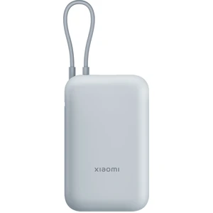Внешний аккумулятор Xiaomi 10000mAh 22.5W Integrated Cable Blue (BHR9073GL) EU