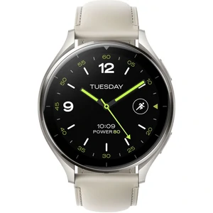 Смарт-годинник Xiaomi Watch 2 Titan Gray Case with White Leather Strap (BHR9306GL) EU