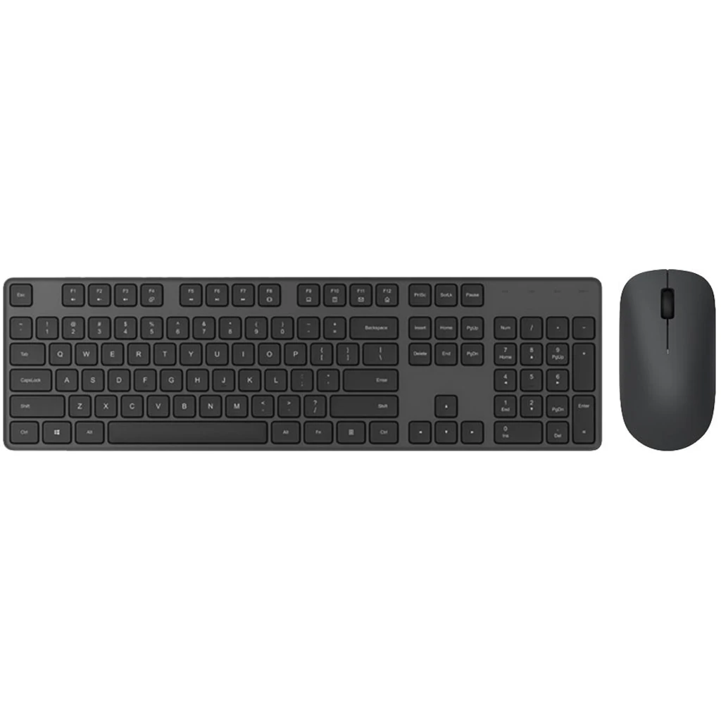 Набір Xiaomi Mi Wireless Keyboard and Mouse Combo Black (BHR6100GL) (англійська розкладка) EU