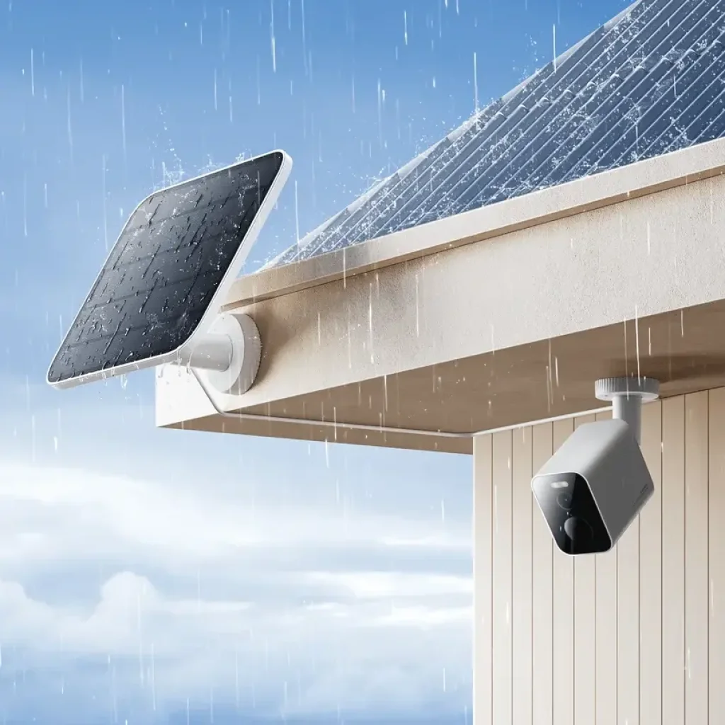 Солнечная панель Xiaomi Outdoor Camera Solar Panel (BW Series) (BHR8352GL) EU