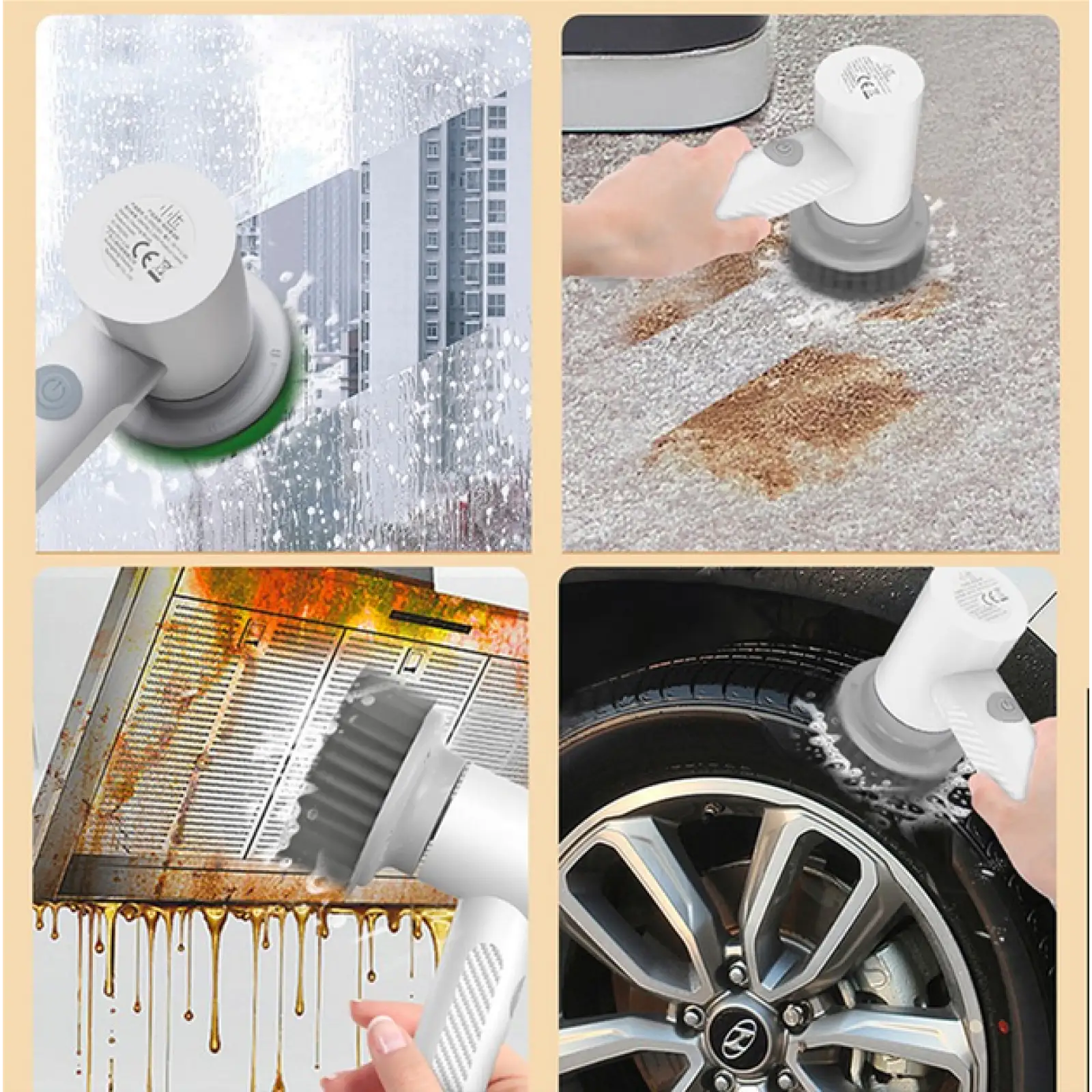 Щетка Xiaomi Xiaolang Intelligent Electric Cleaning Brush Set (XL-DDQJS01/6974434260368)