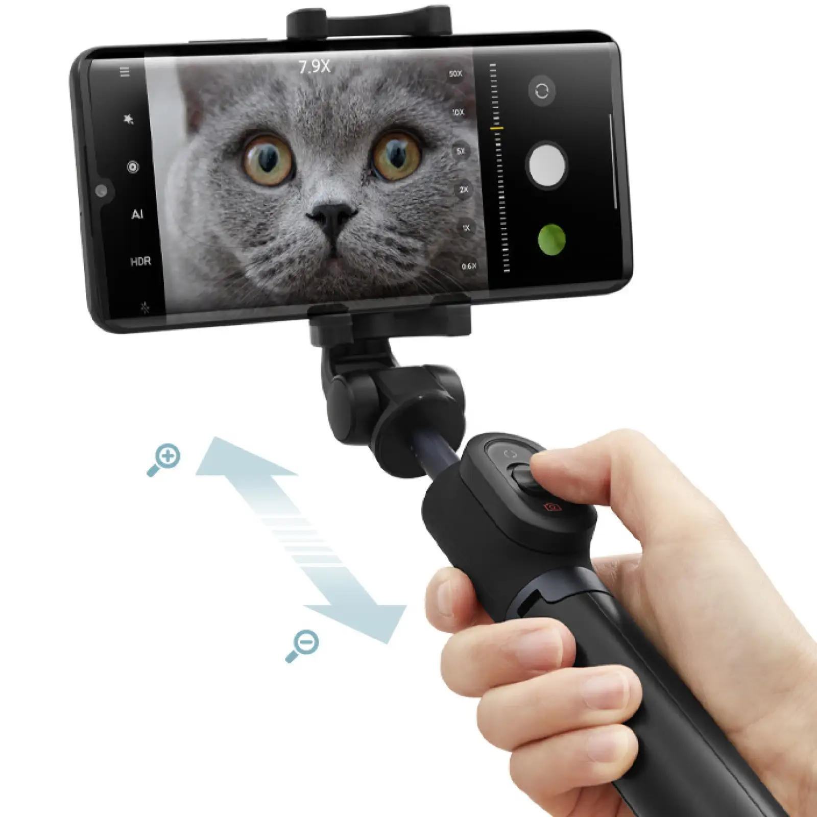 Селфі-монопод Xiaomi Mi Bluetooth Bracket Selfie Stick Zoom Black (XMZPG05YM)