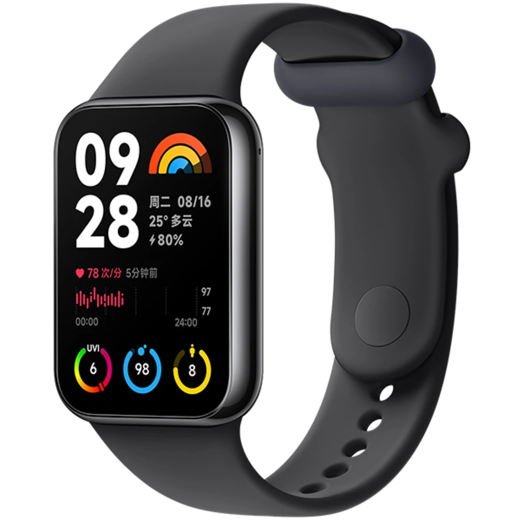 Фитнес-браслет Xiaomi Smart Band 8 Pro Black (BHR8017GL)