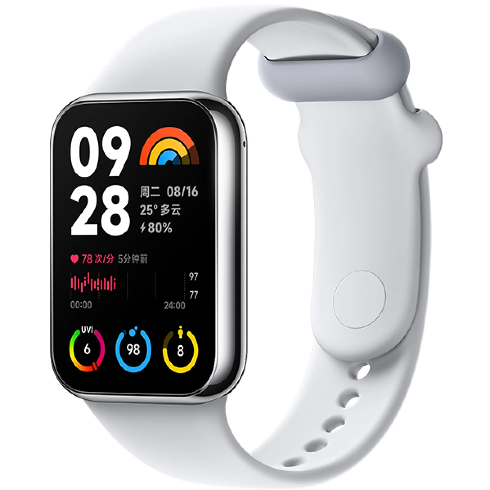 Фитнес-браслет Xiaomi Smart Band 8 Pro Gray (BHR8007GL)