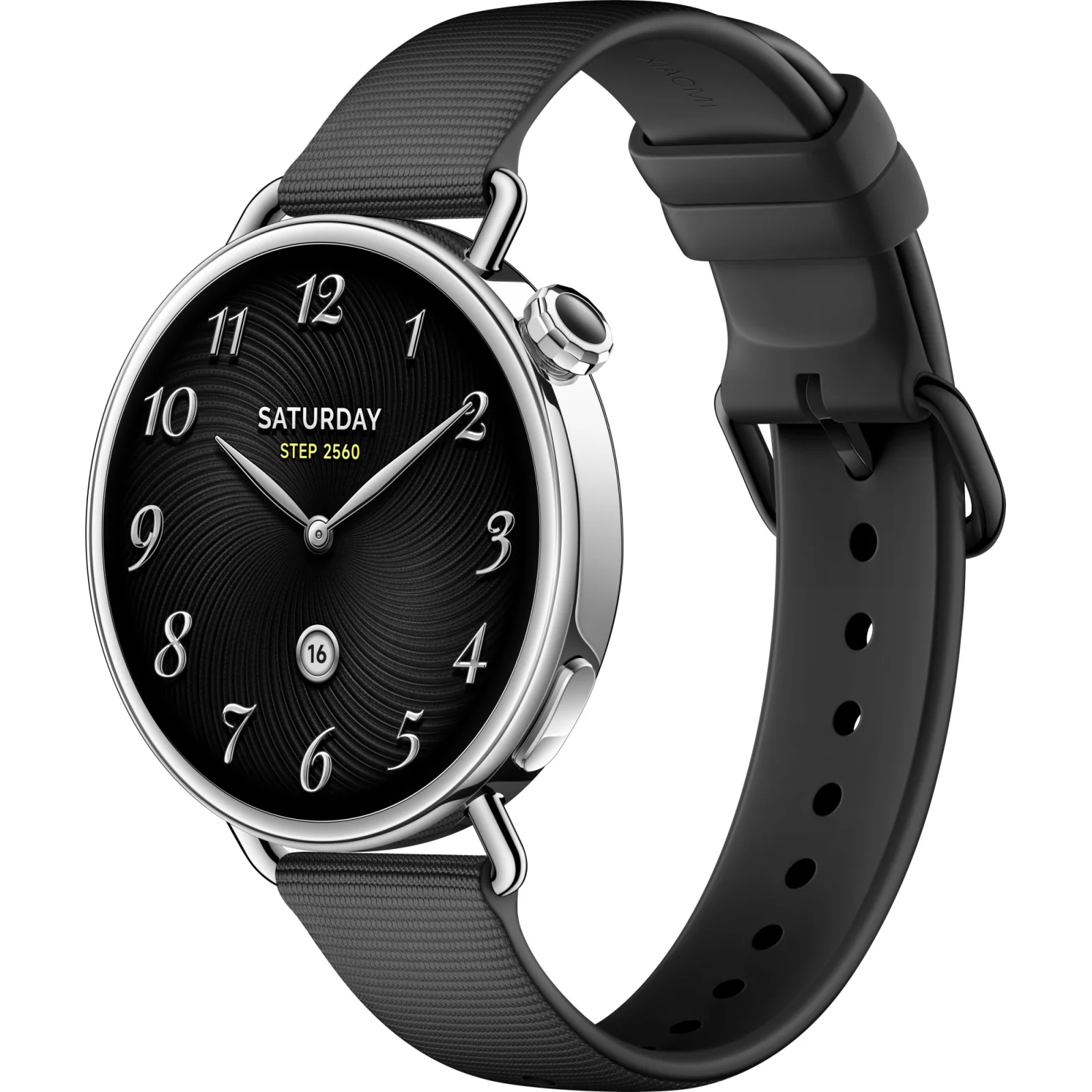 Смарт-годинник Xiaomi Watch S4 41mm Fluororubber Strap Black (BHR07VRGL) EU