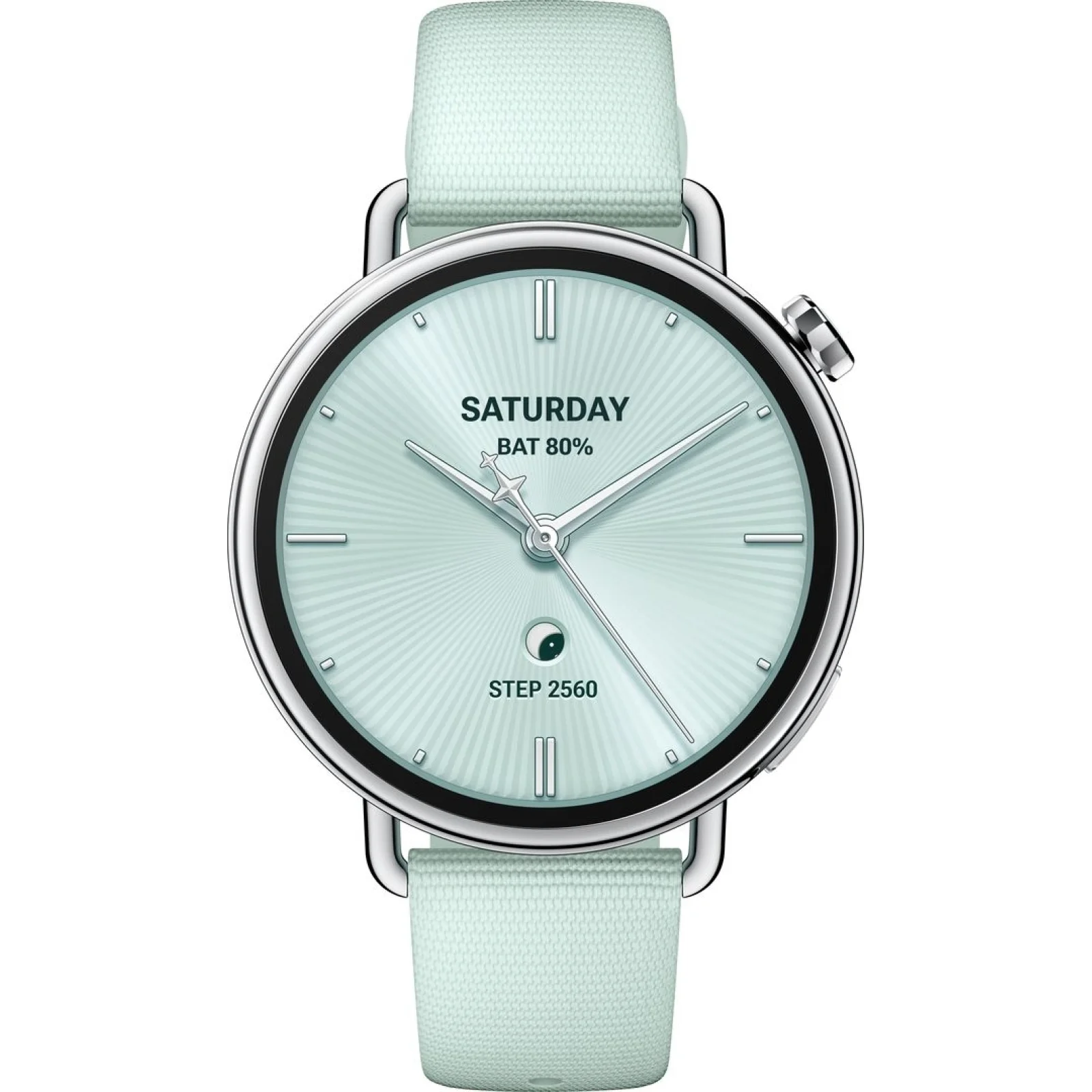 Смарт-годинник Xiaomi Watch S4 41mm Fluororubber Strap Mint Green (BHR080CGL) EU