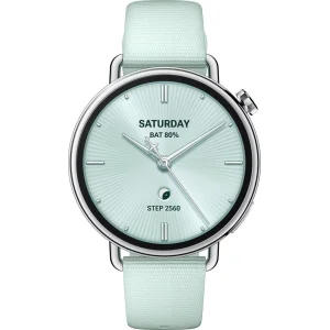Смарт-годинник Xiaomi Watch S4 41mm Fluororubber Strap Mint Green (BHR080CGL) EU