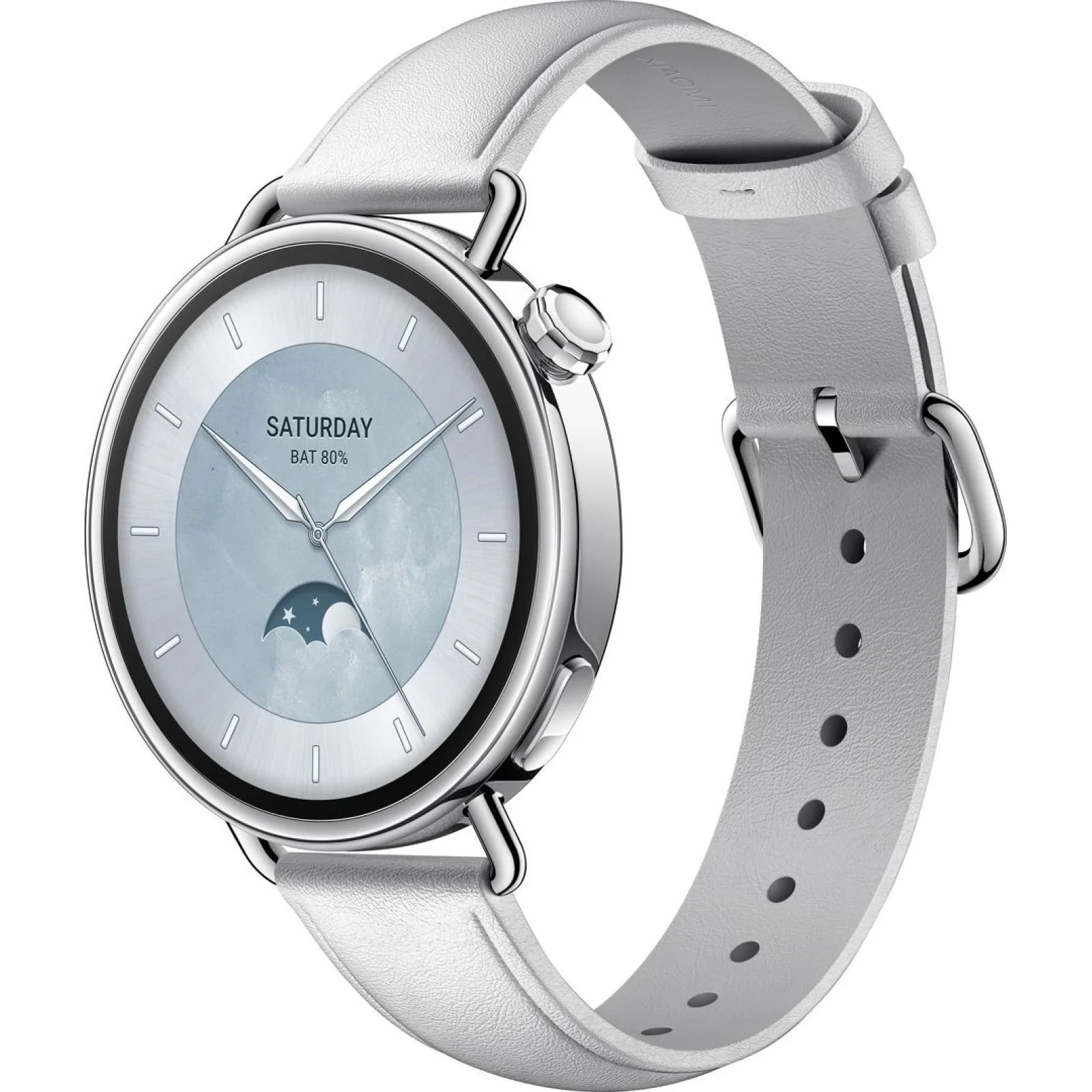 Смарт-годинник Xiaomi Watch S4 41mm Leather Strap White (BHR07VUGL) EU