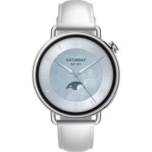 Смарт-годинник Xiaomi Watch S4 41mm Leather Strap White (BHR07VUGL) EU