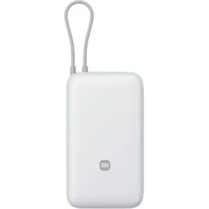 Зовнішній акумулятор Xiaomi 20000mAh 22.5W Integrated Cable Light Gray (BHR9738GL)