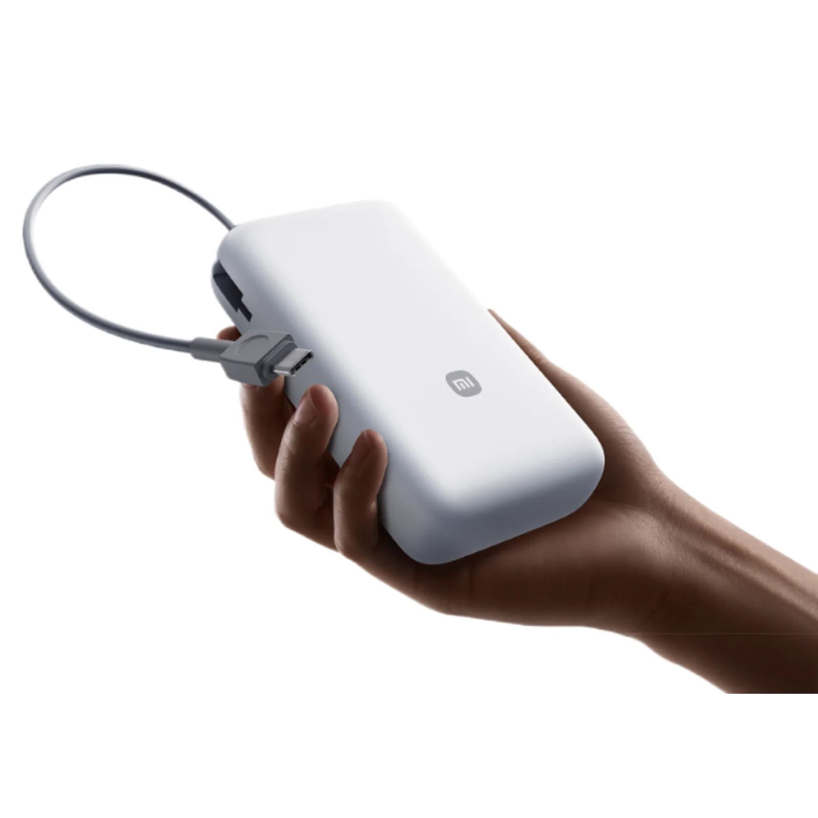 Зовнішній акумулятор Xiaomi 20000mAh 22.5W Integrated Cable Light Gray (BHR9738GL)