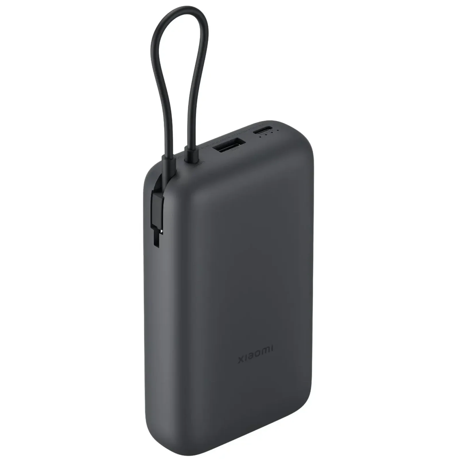 Зовнішній акумулятор Xiaomi 20000mAh 22.5W Integrated Cable Dark Gray (BHR9740GL)