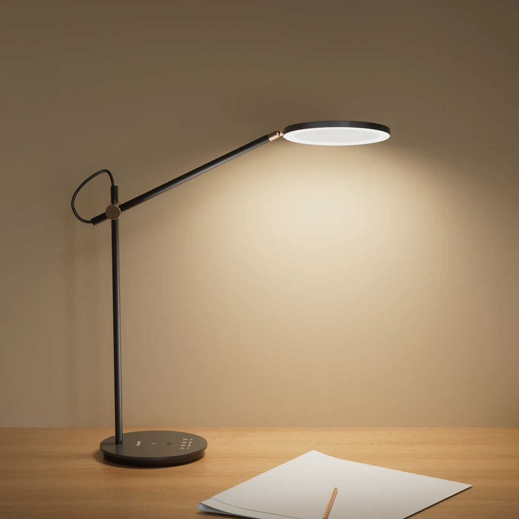 Настільна лампа Yeelight Reading and Writing Desk Lamp Black Gold (YLYTD-0026) EU