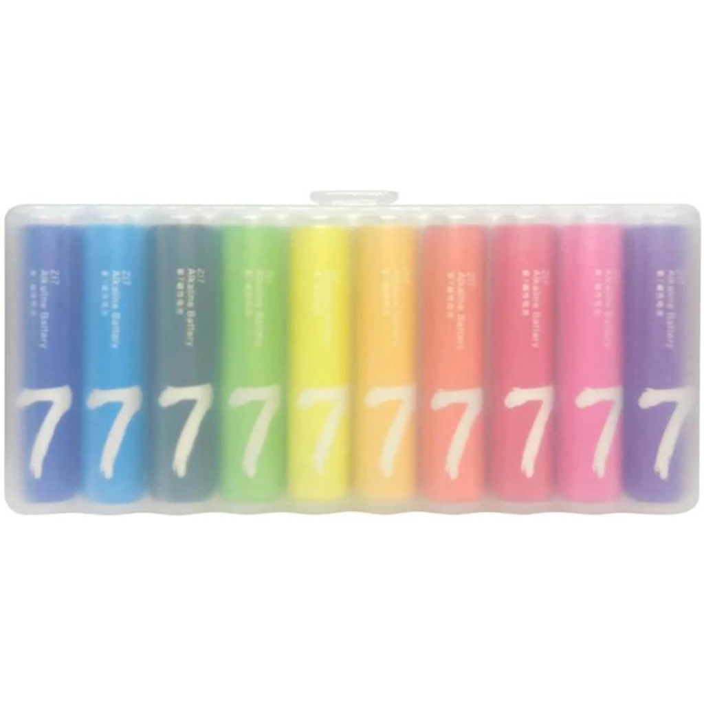 Батарейки ZMI AAA bat Alkaline 10шт ZI7 Rainbow (NQD4001RT)