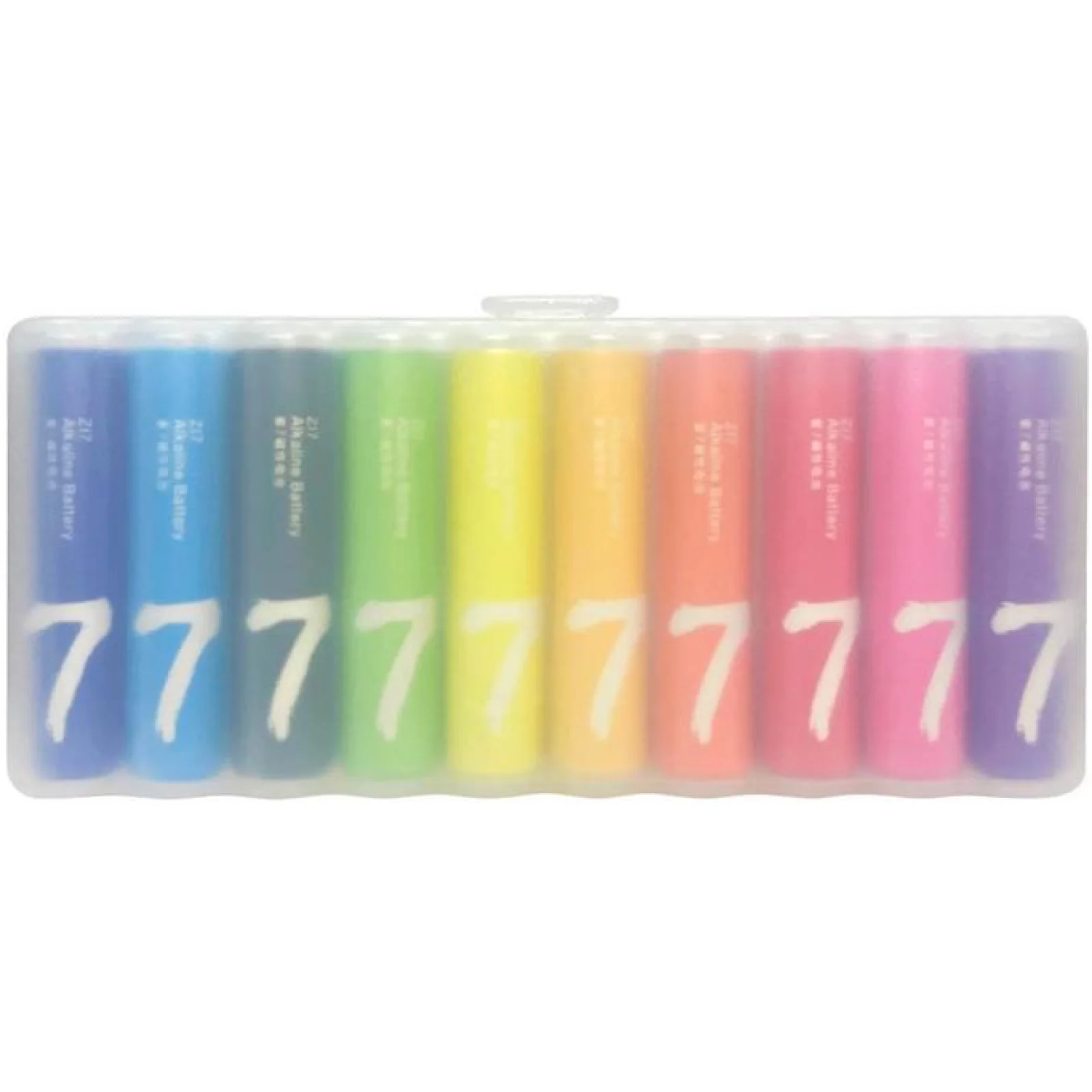 Батарейки ZMI AAA bat Alkaline 10шт ZI7 Rainbow (NQD4001RT)