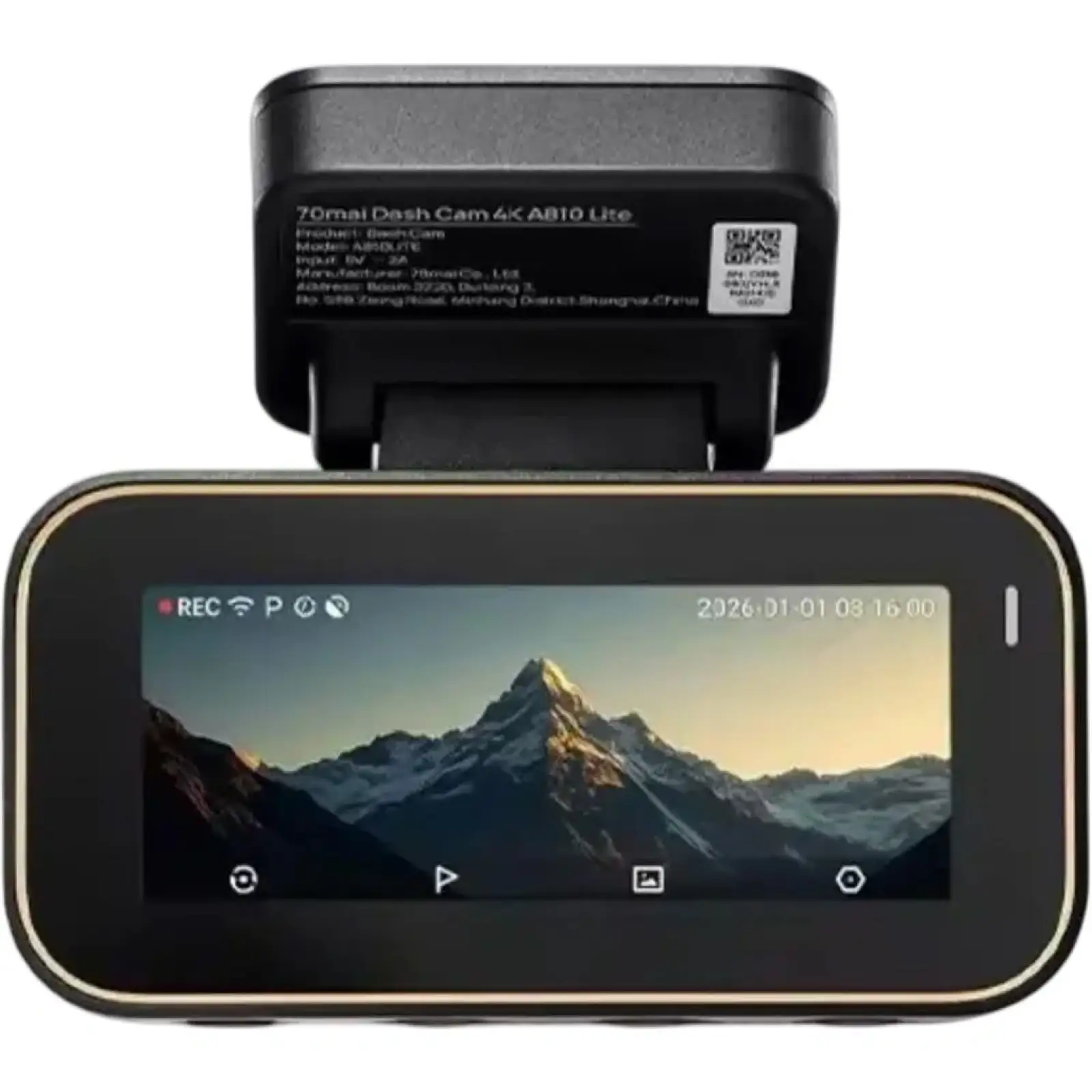 Відеореєстратор 70mai Dash Cam 4K A810 Lite + RC21