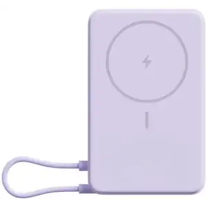 Зовнішній акумулятор Xiaomi Magnetic 10000 mAh with Built-in Stand Purple (BHR08PAGL) UA