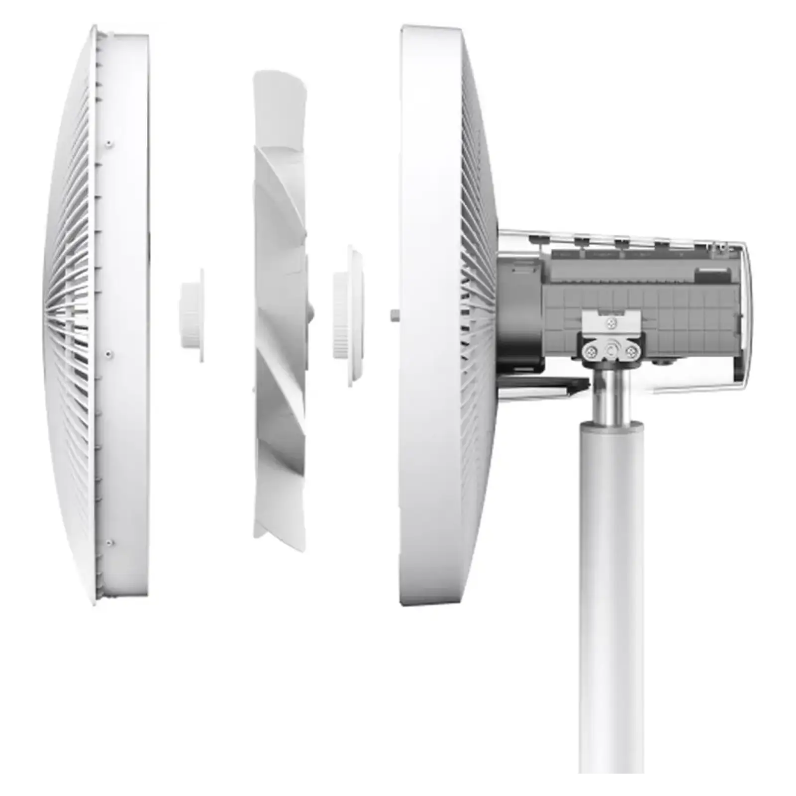 Вентилятор підлоговий Xiaomi Mi Smart Standing Fan 2 White (BHR4828GL)