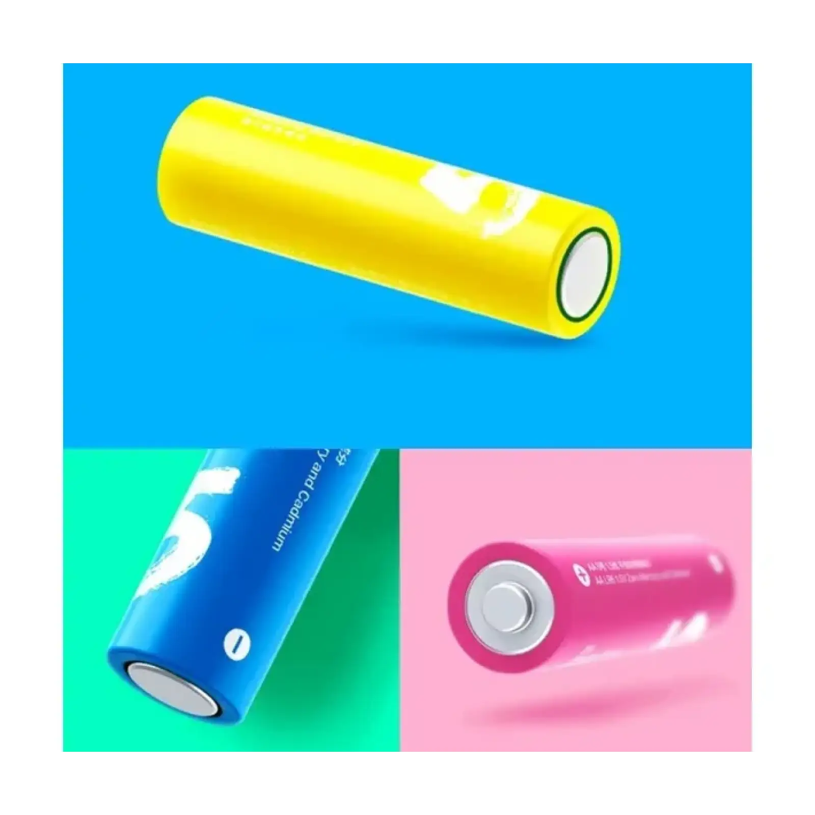 Батарейка CUKTECH Rainbow AA Alkaline (B08) 24шт/бл