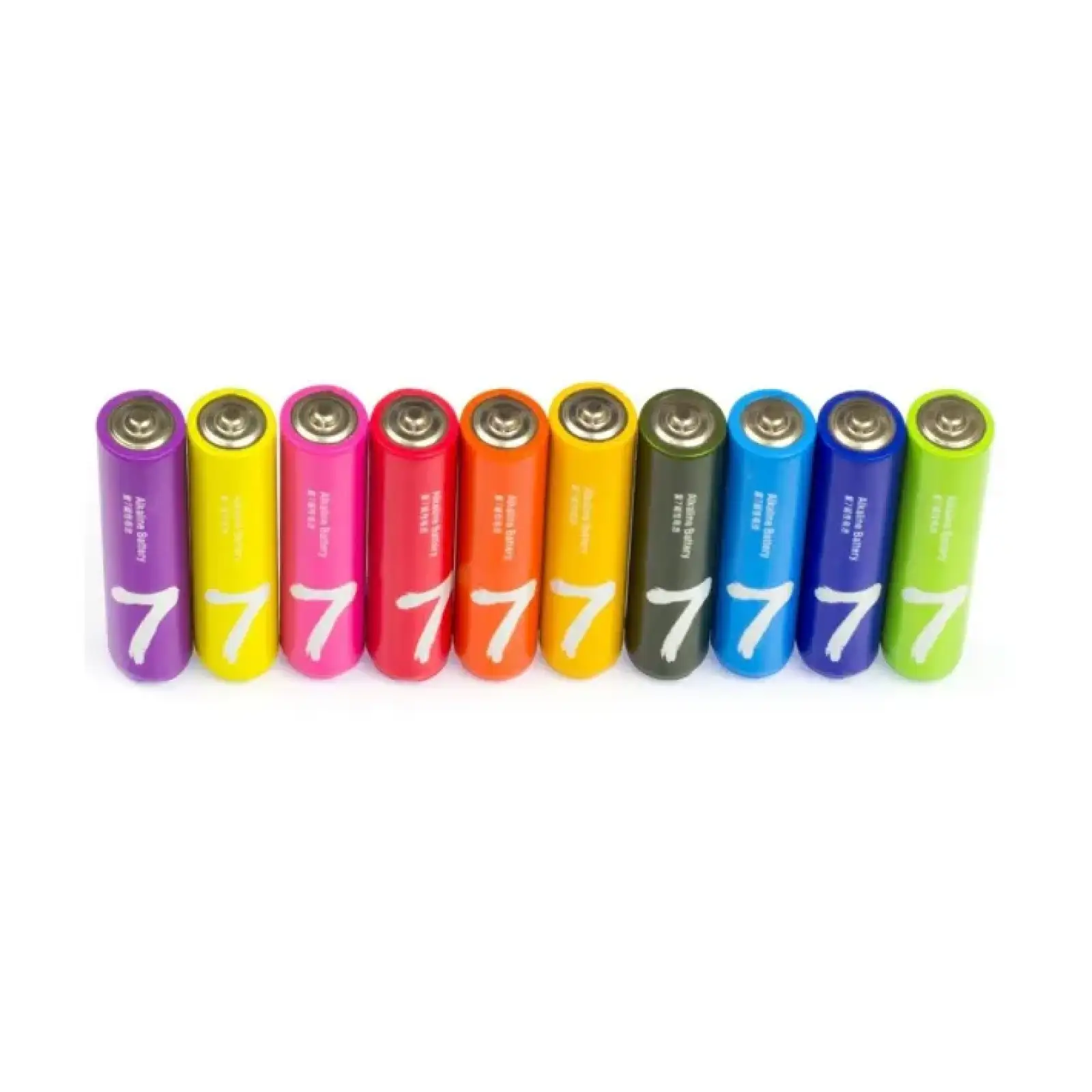 Батарейка CUKTECH Rainbow AAA Alkaline (B07) 10шт/бл