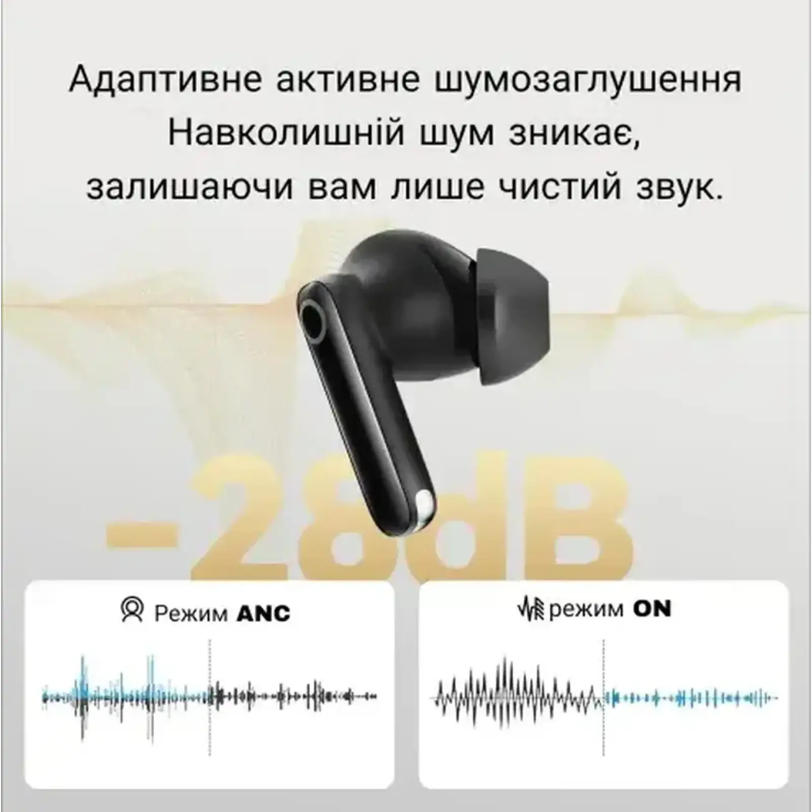 Наушники Haylou HQ5 TWS Black
