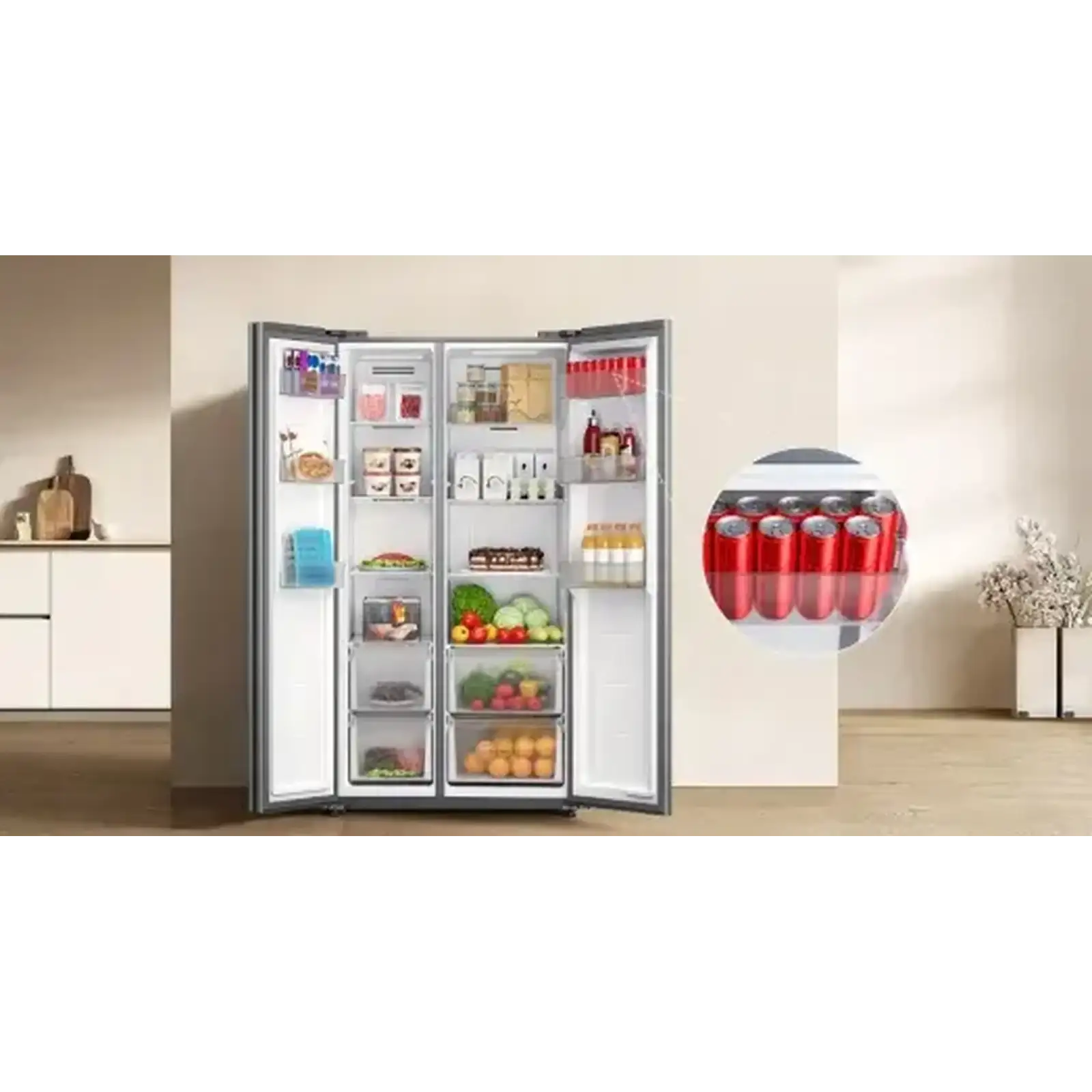 Холодильник Mijia Refrigerator Side-by-Side 621L (MRS62ESSMPAUA) UA