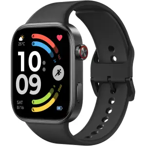 Колір ремінця: Чорний - Смарт-годинник Xiaomi Redmi Watch 6 Obsidian Black (BHR08CIGL) UA