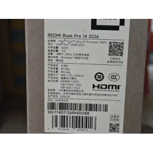 Ноутбук Xiaomi Redmi Book Pro 14 2026 Ultra X7 32/1TB Gray (JYU4781CN)