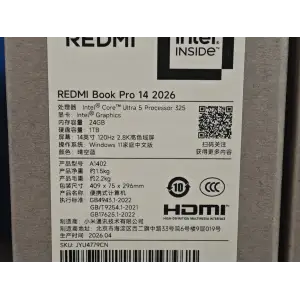 Ноутбук Xiaomi Redmi Book Pro 14 2026 Ultra 5 24/1TB Gray (JYU4779CN)