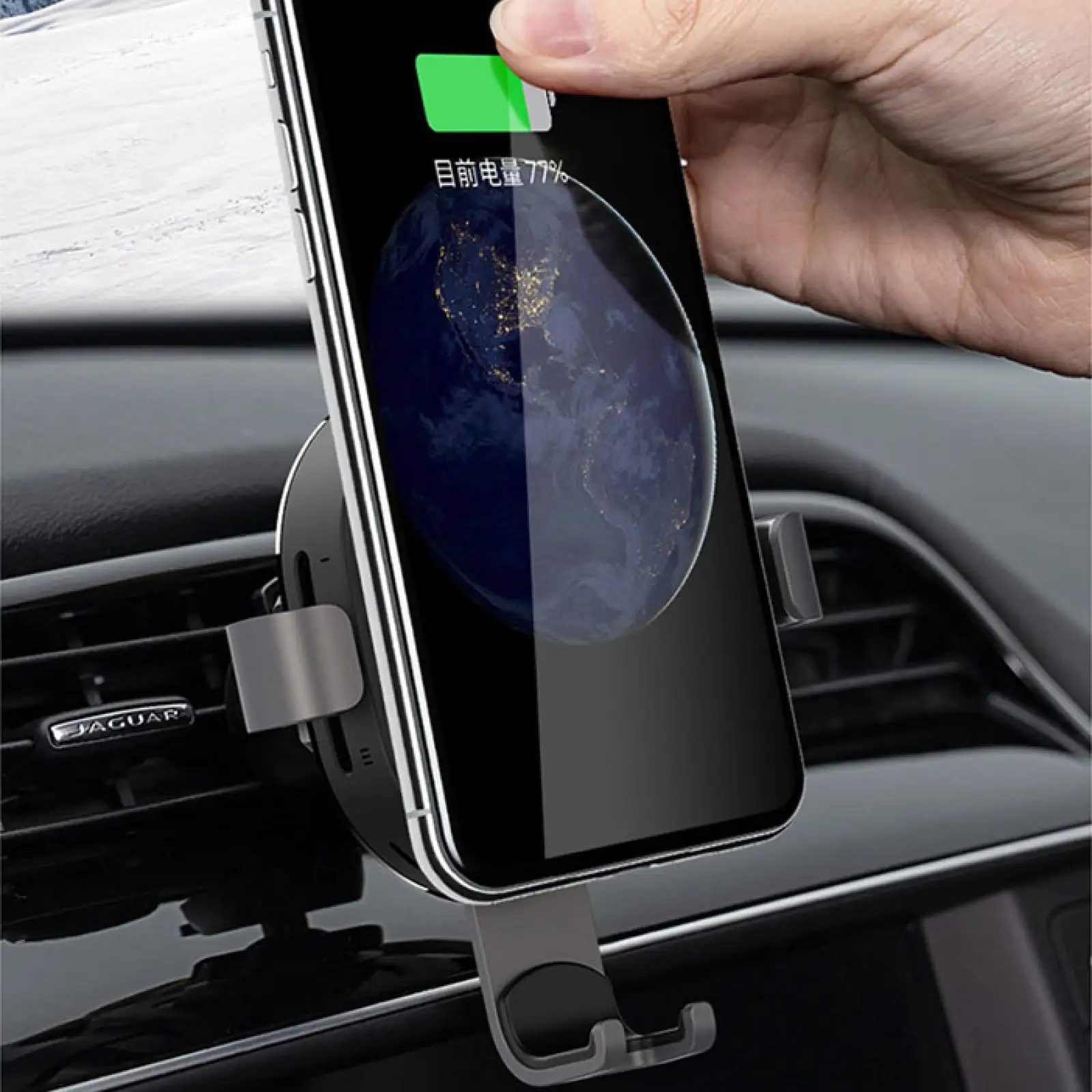 Автотримач 70Mai Wireless Car Charger PB01 Black
