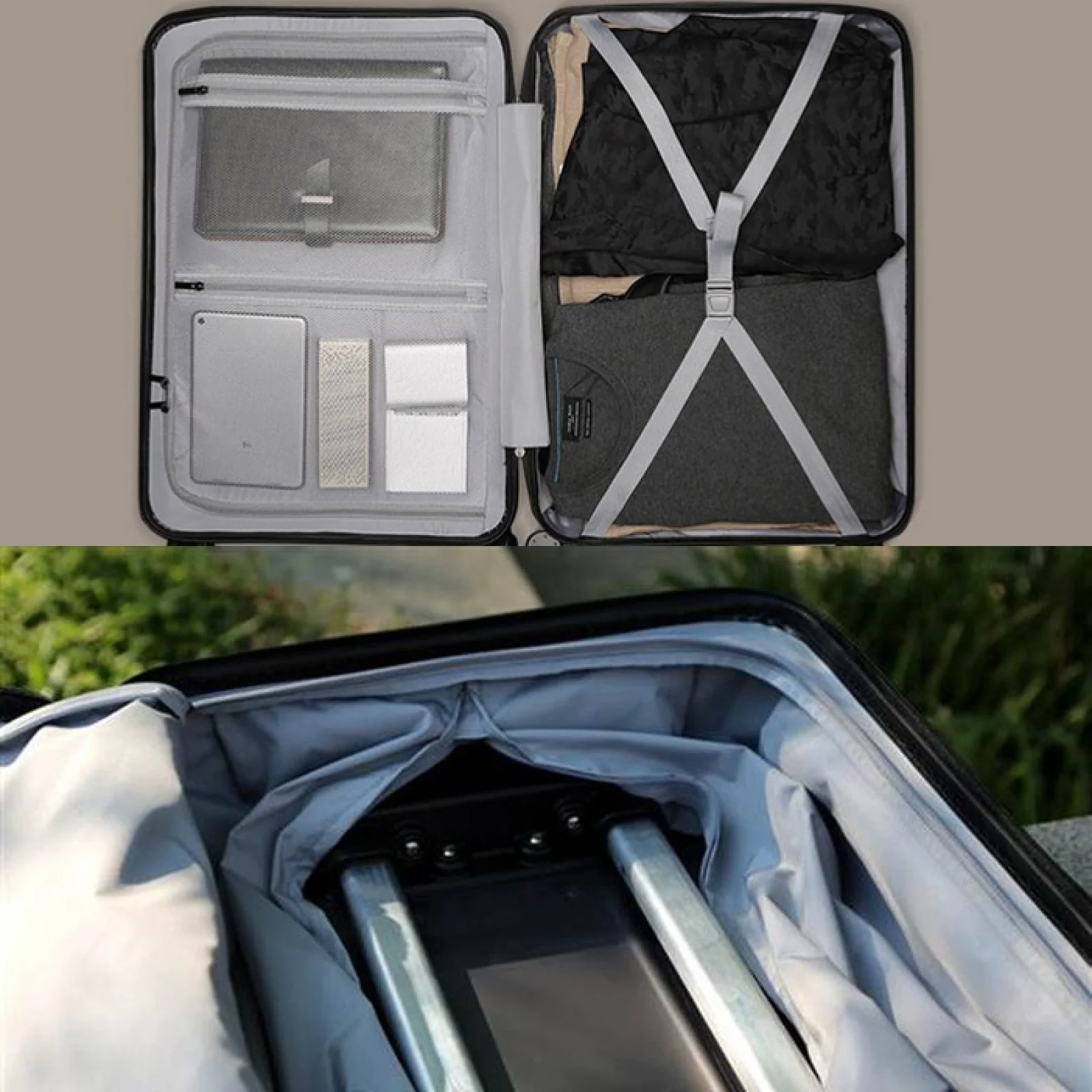 Чемодан Xiaomi RunMi 90 Points Suitcase Dark Grey Magic Night 28