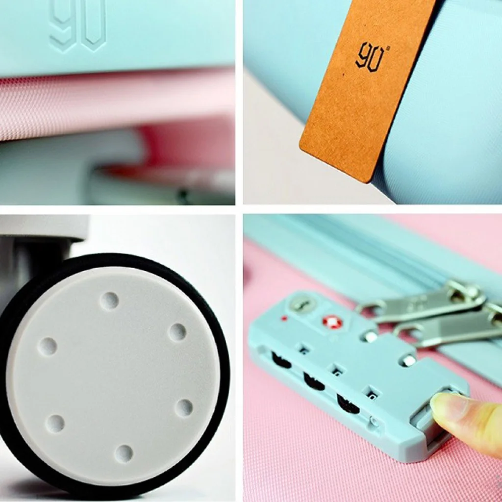 Чемодан Xiaomi RunMi 90 Points Suitcase Maсaron Powder 28