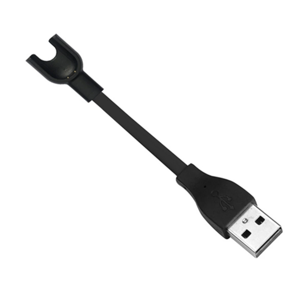 Зарядний пристрій для фітнес-браслета USB Charger Xiaomi Mi Band 2 Black