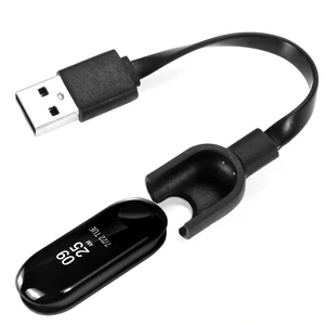 Зарядний пристрій для фітнес-браслета USB Charger Xiaomi Mi Band 2 Black
