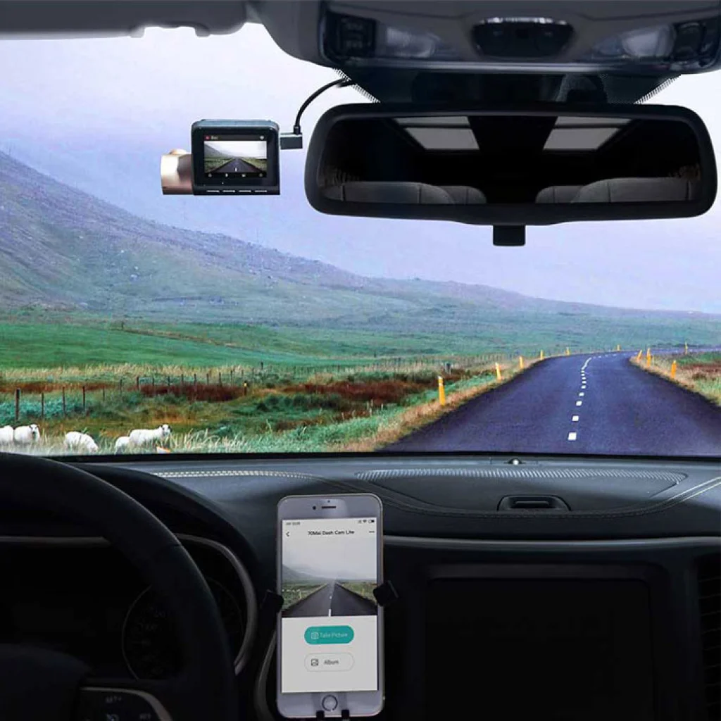 Відеореєстратор Xiaomi 70mai Dash Cam Lite (MidriveD08) + GPS модуль 70mai D03