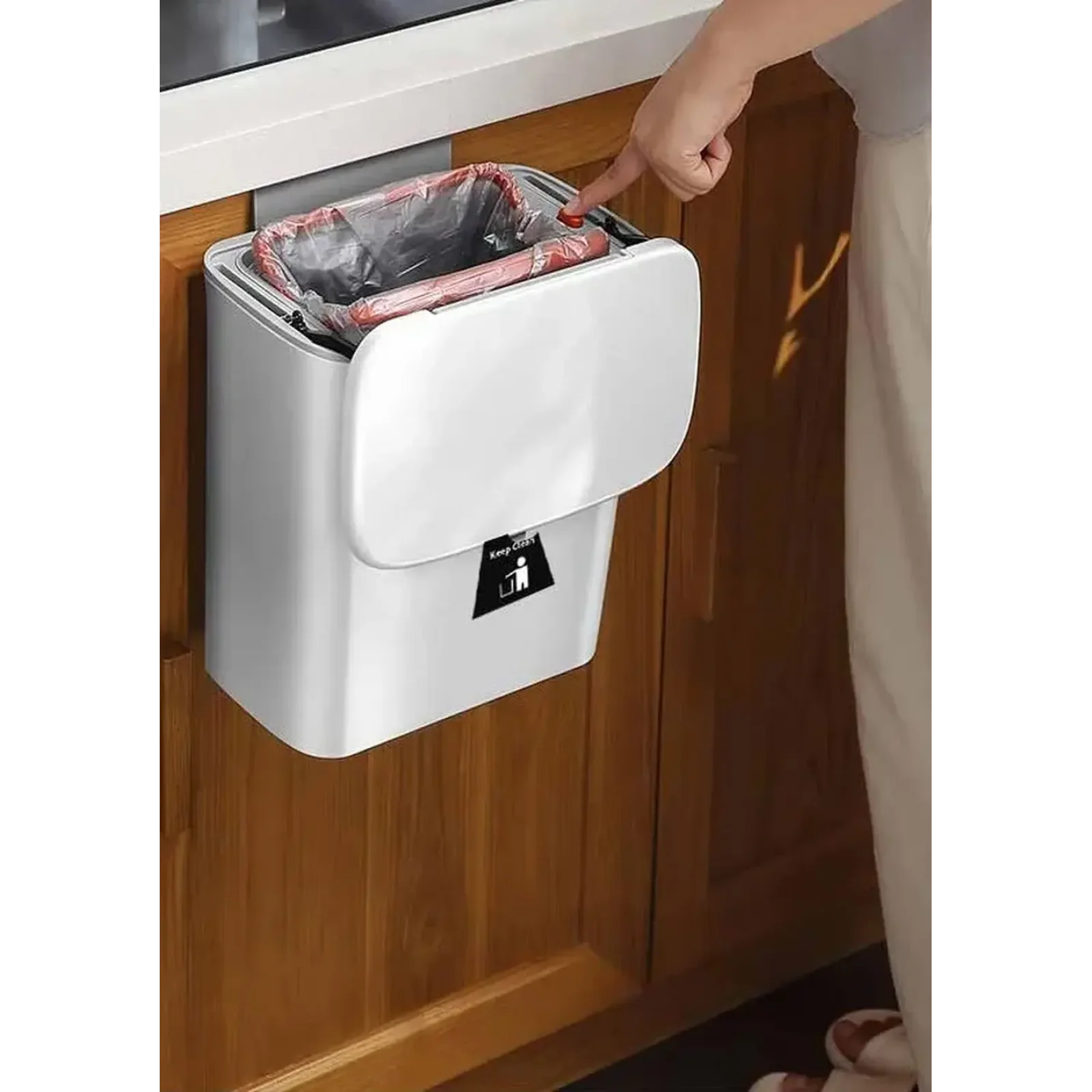 Кухонне відро Xiaomi Six Percent Kitchen Wall-Mounted Trash Can (BF-GB1023232346)