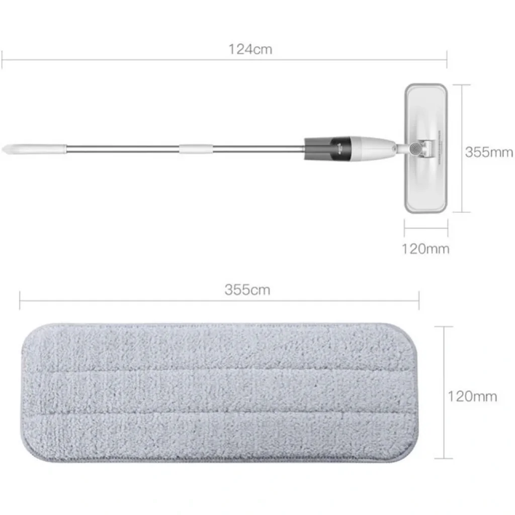 Швабра Deerma Spray Mop White TB500 EU