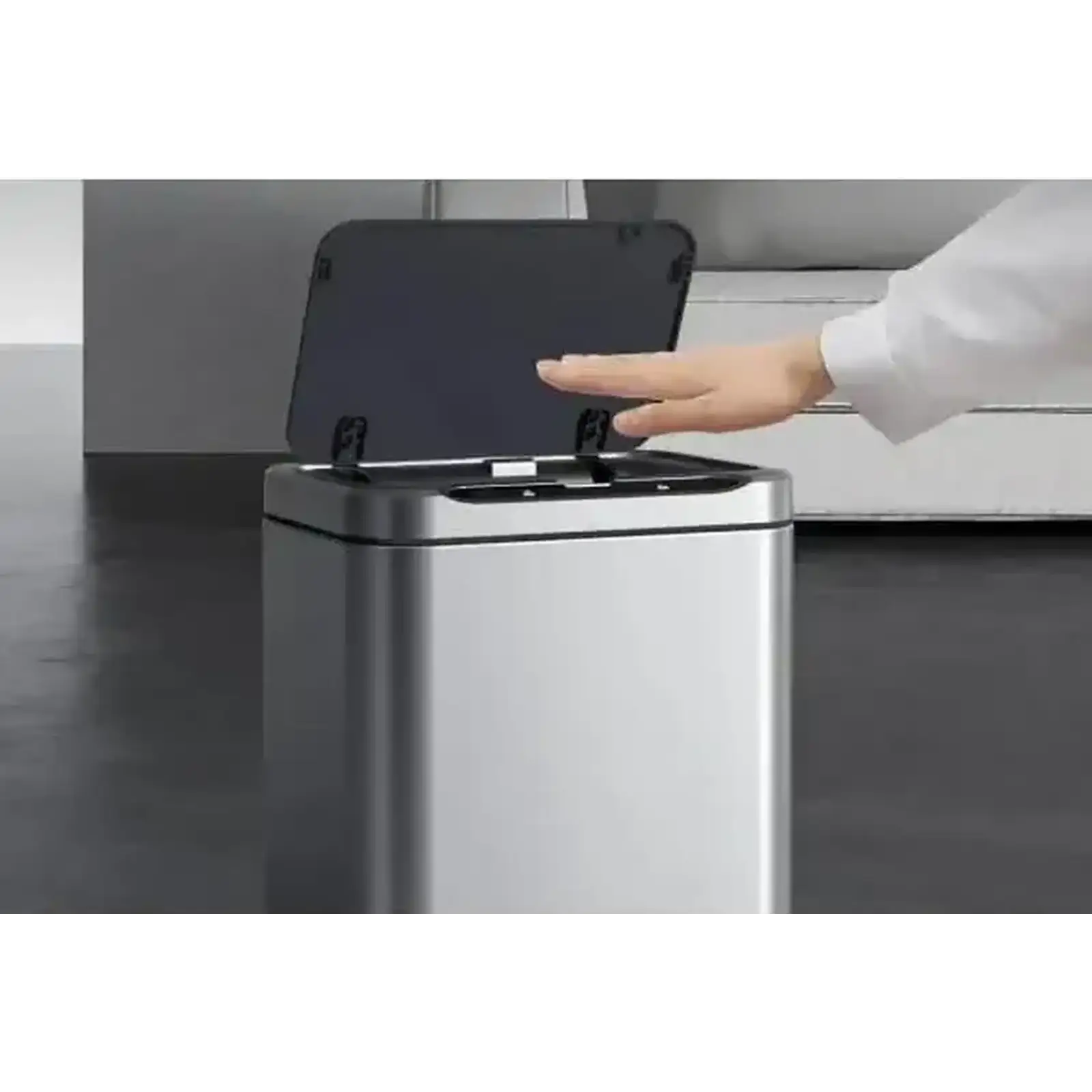Автоматическое ведро Xiaomi Youpin Flower Stainless Steel Smart Sensor 13L (GB227/6941797701791)