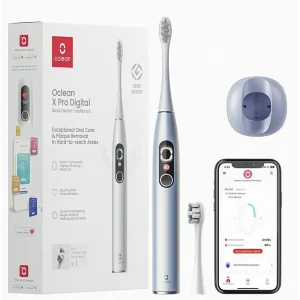 Зубна електрощітка Xiaomi Oclean X Pro Digital Electric Toothbrush Glamour Silver