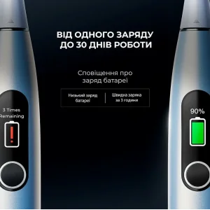Зубна електрощітка Xiaomi Oclean X Pro Digital Electric Toothbrush Glamour Silver
